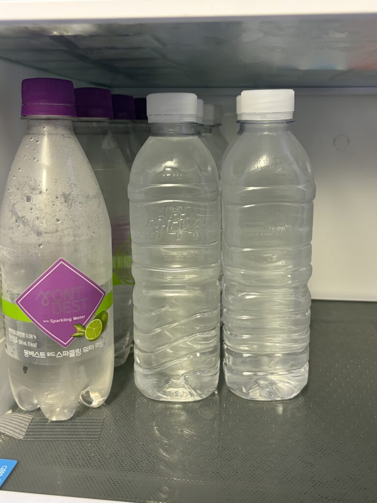 실제 생수사용시